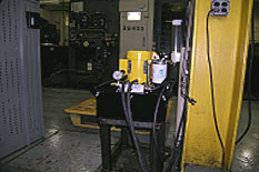 A stand-alone power unit can serve several machines.