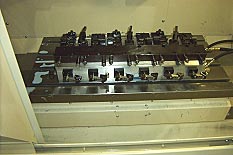 A stationary fixture with continuous supply.